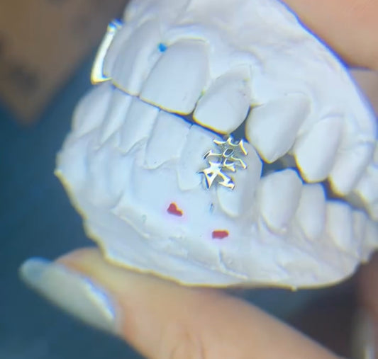 Gold Letter/Character Grillz