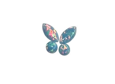 Sky Blue Opal Butterfly Kit