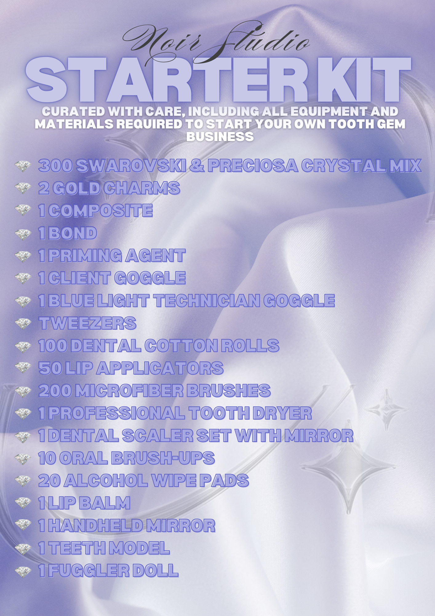 Toothgem Workshop: 18th September (Deposit, 1st Instalment)
