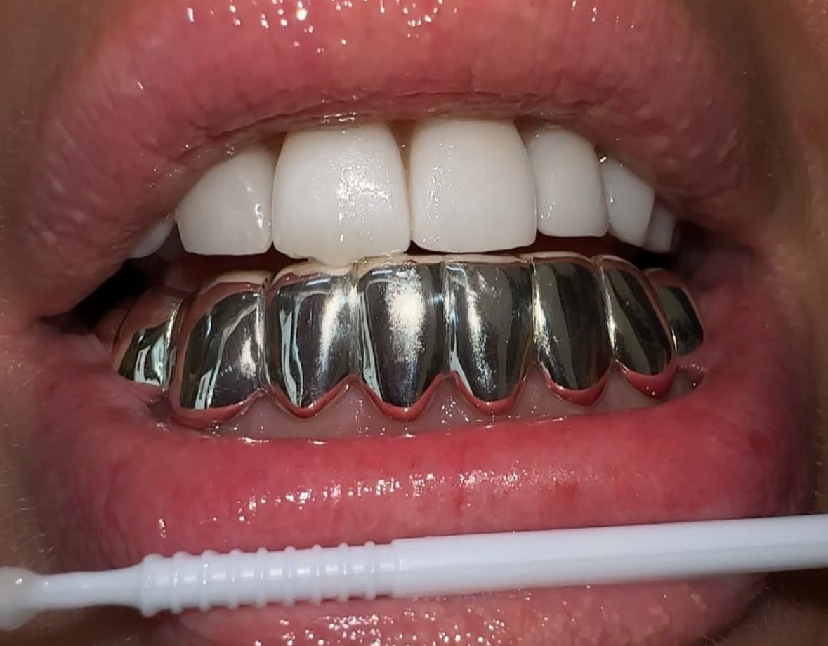 10 Teeth Gold Grillz
