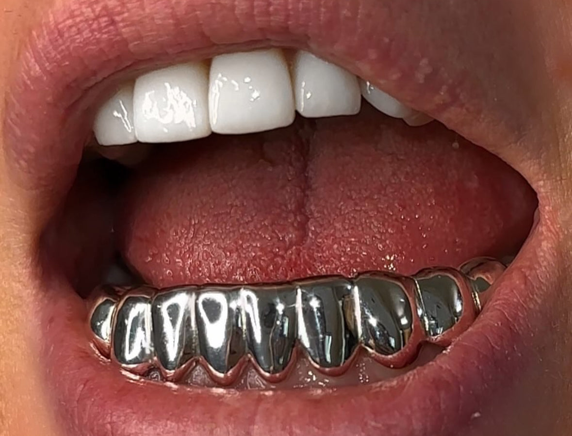 10 Teeth Gold Grillz